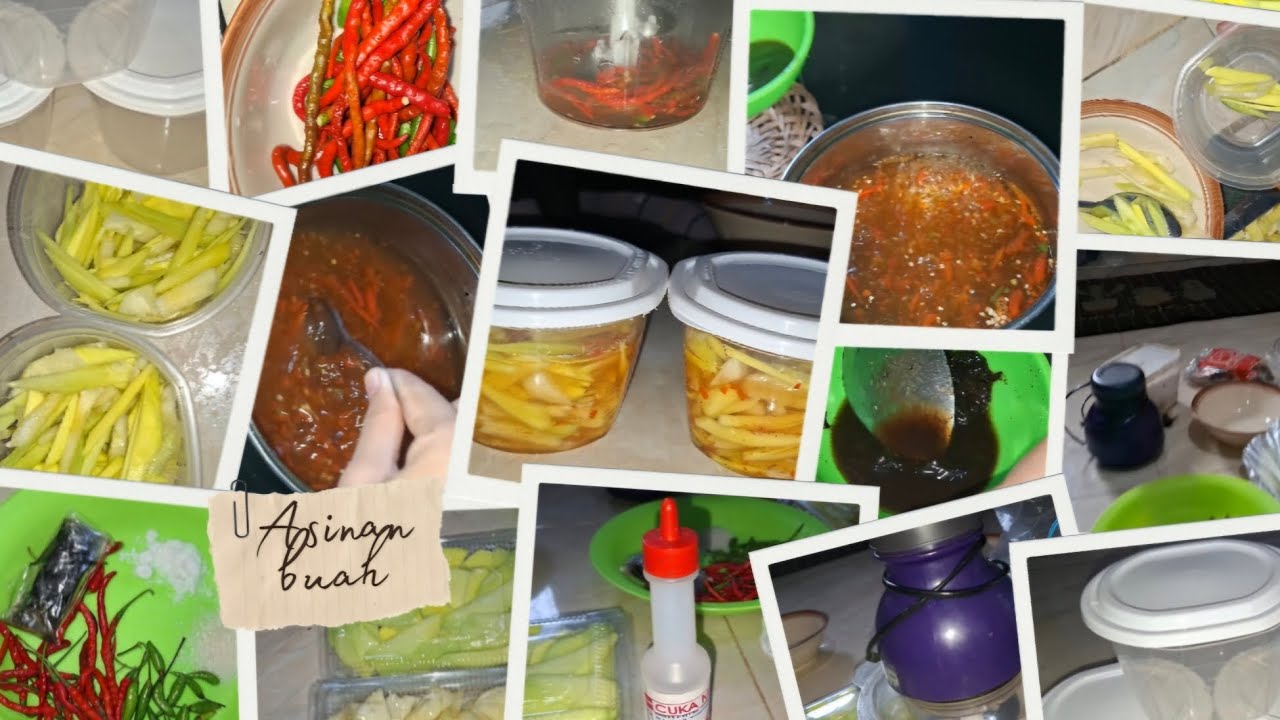 Asinan buah, Pengawetan 