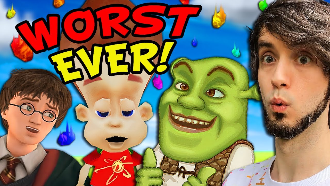 The WORST EVER Movie Games - PBG