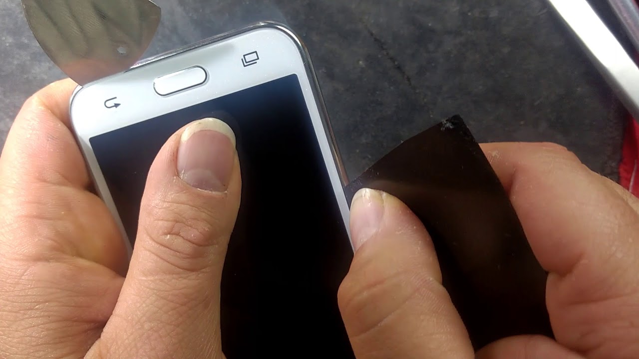 Como desarmar j2/como quitar display samsung sm-j200m