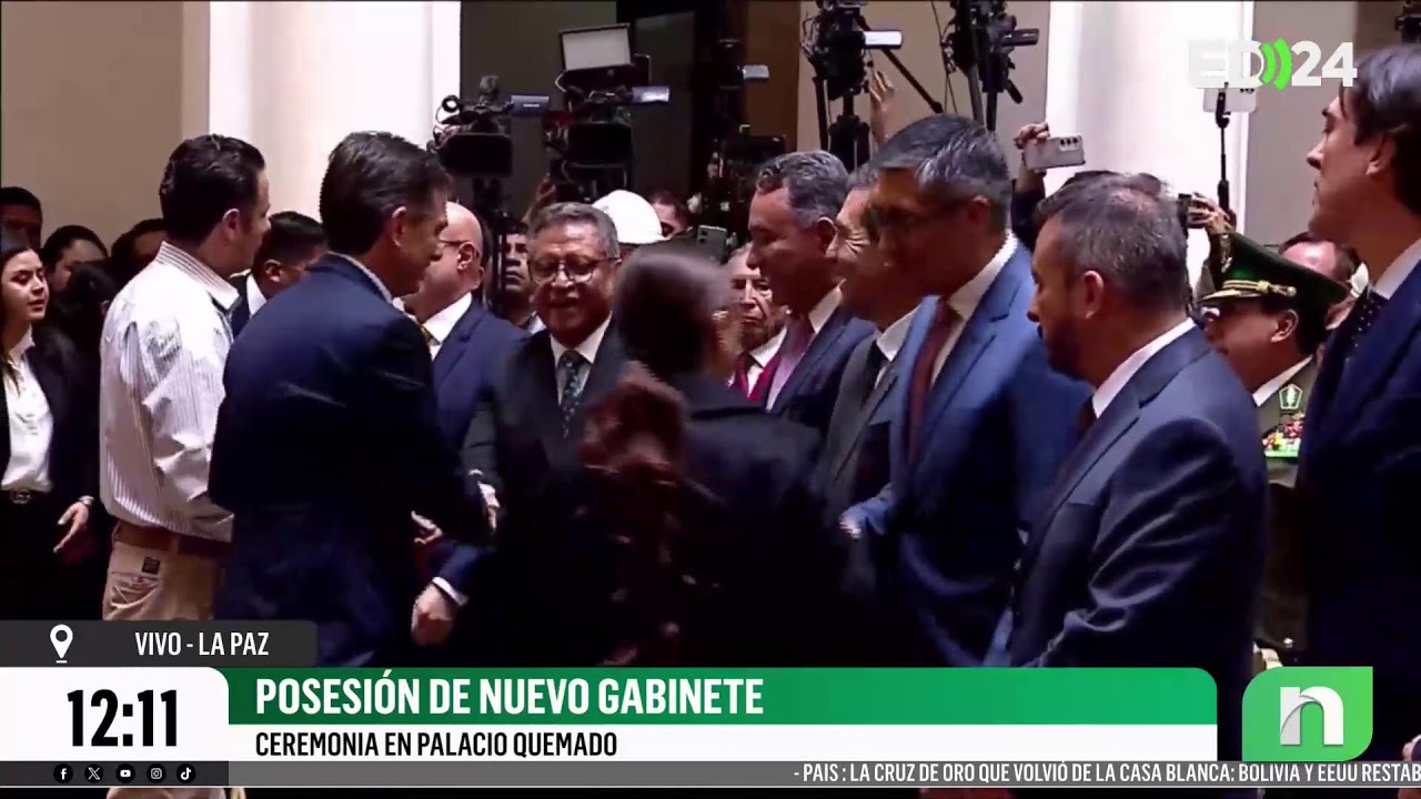 📽️📰 EN VIVO: ESPECIAL - POSESI&Oacute;N DE GABINETE