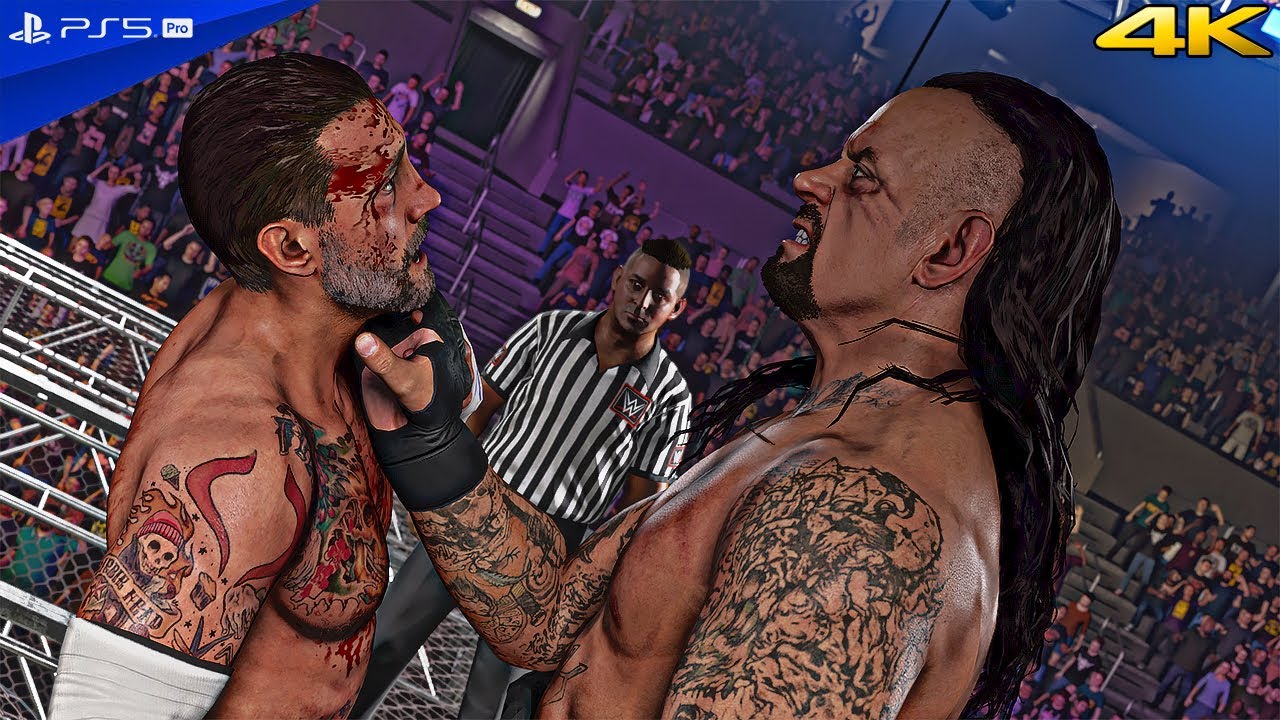 The Undertaker vs. CM Punk - Hell In A Cell 😱🔥- WWE 2K25 | PS5™ [4K60]