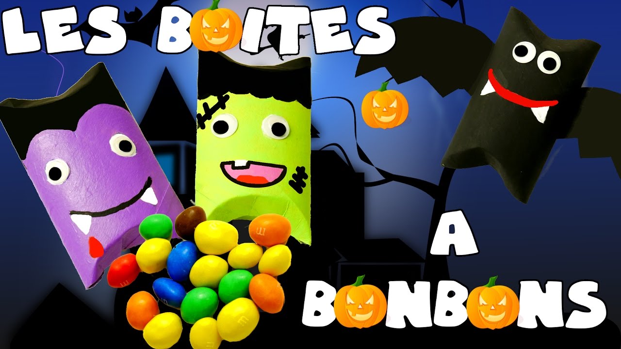 TUTO - BOITE A BONBONS HALLOWEEN