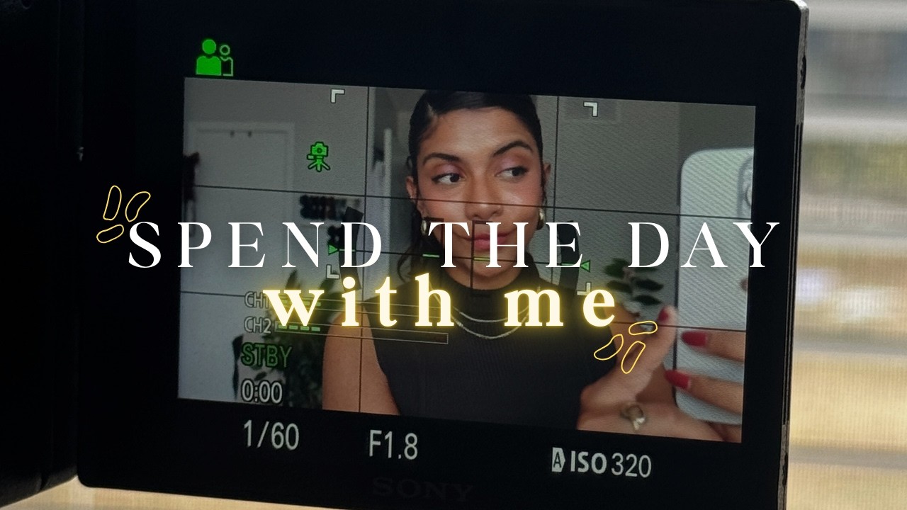 SPEND THE DAY WITH ME: chill productive day + content batching routine | Alexandra Zwerg