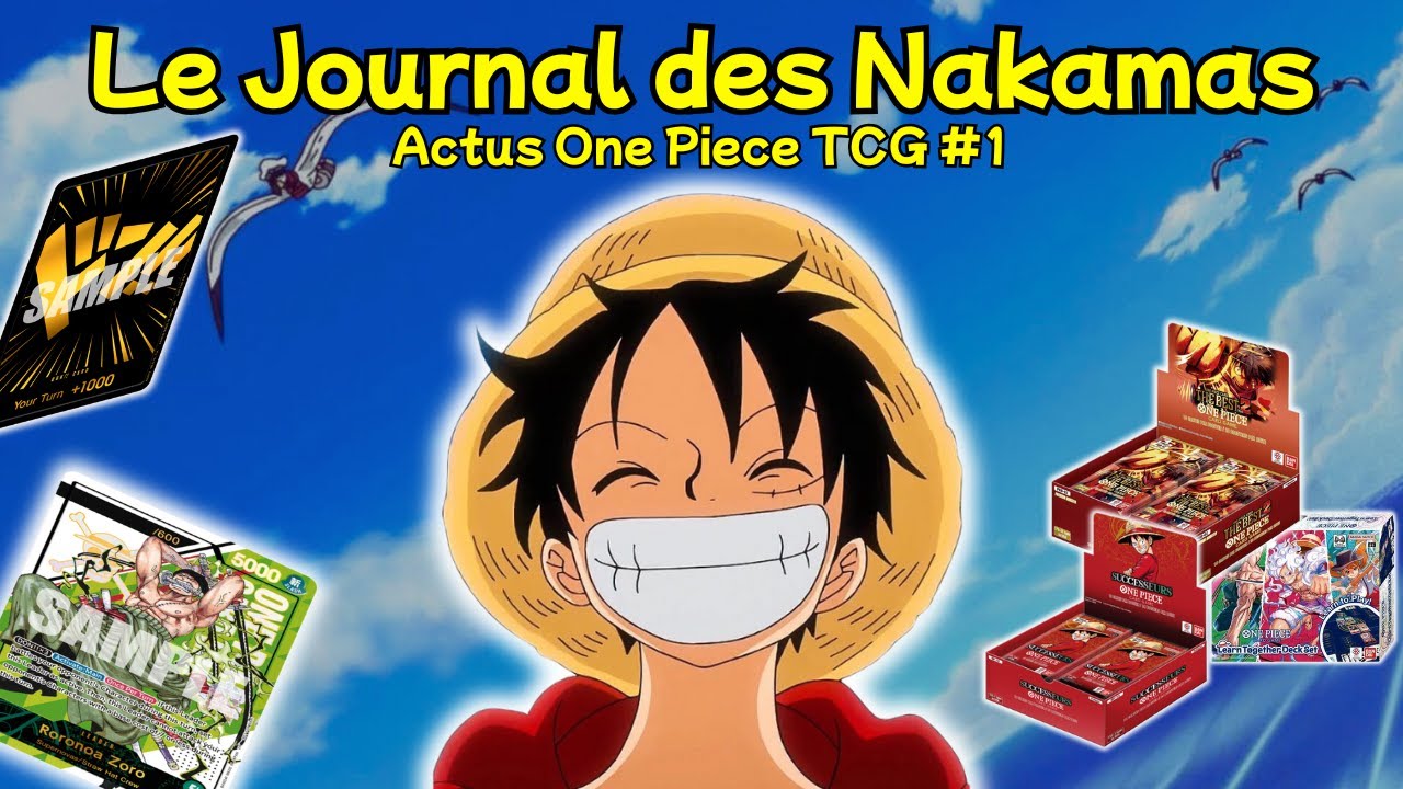 One Piece TCG : Les dernières news ! (Le Journal des Nakamas #1)