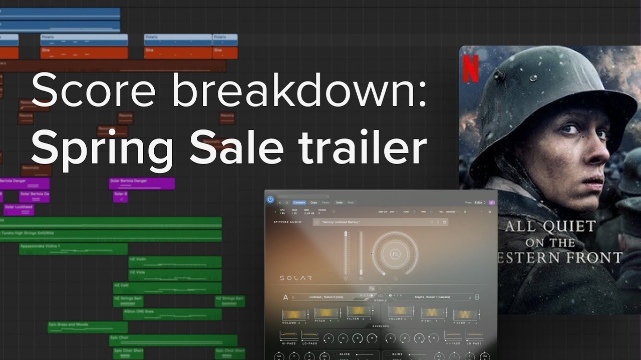 Score Breakdown: Spring Sale Trailer
