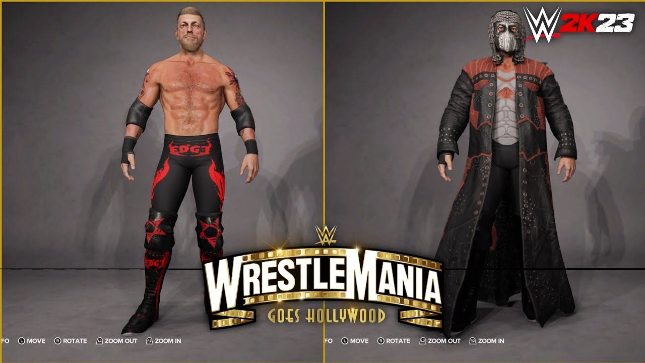 WWE 2K23: Edge - WrestleMania 39 Attire