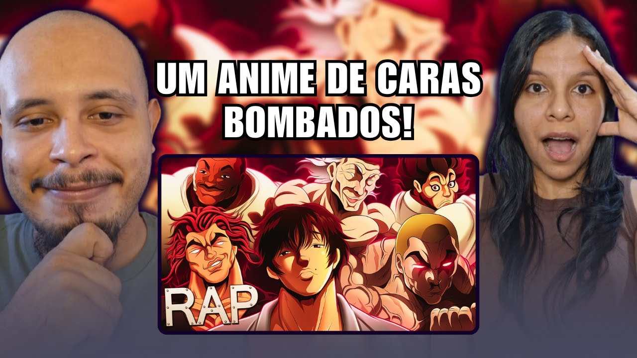 CASAL REACT: Rap dos Campeões (Baki the Grappler) ESPECIAL 100K | URT