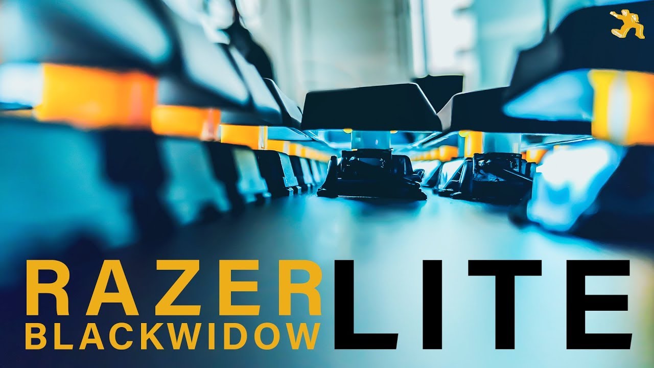 New Razer BlackWidow Lite Silent Mechanical Keyboard Review - Work Made Fun?!