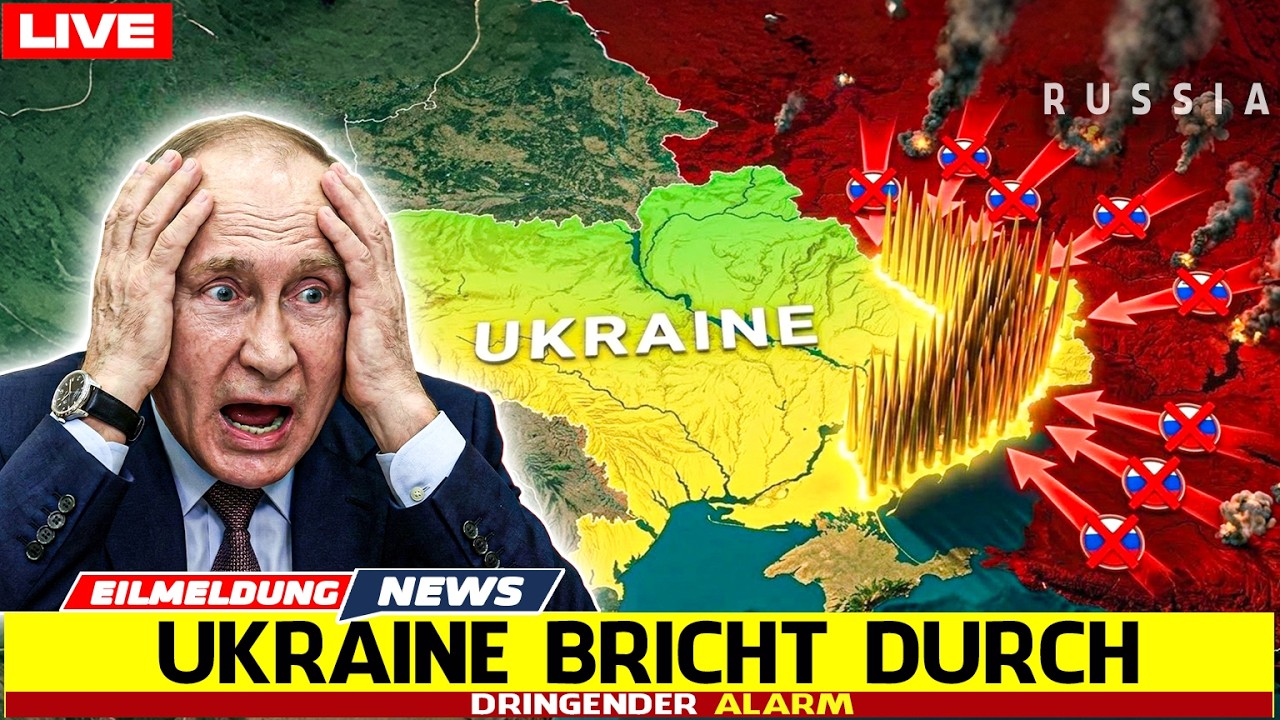 Front-Kollaps: Ukrainische Gegenoffensive bringt Putins Linien ins Wanken