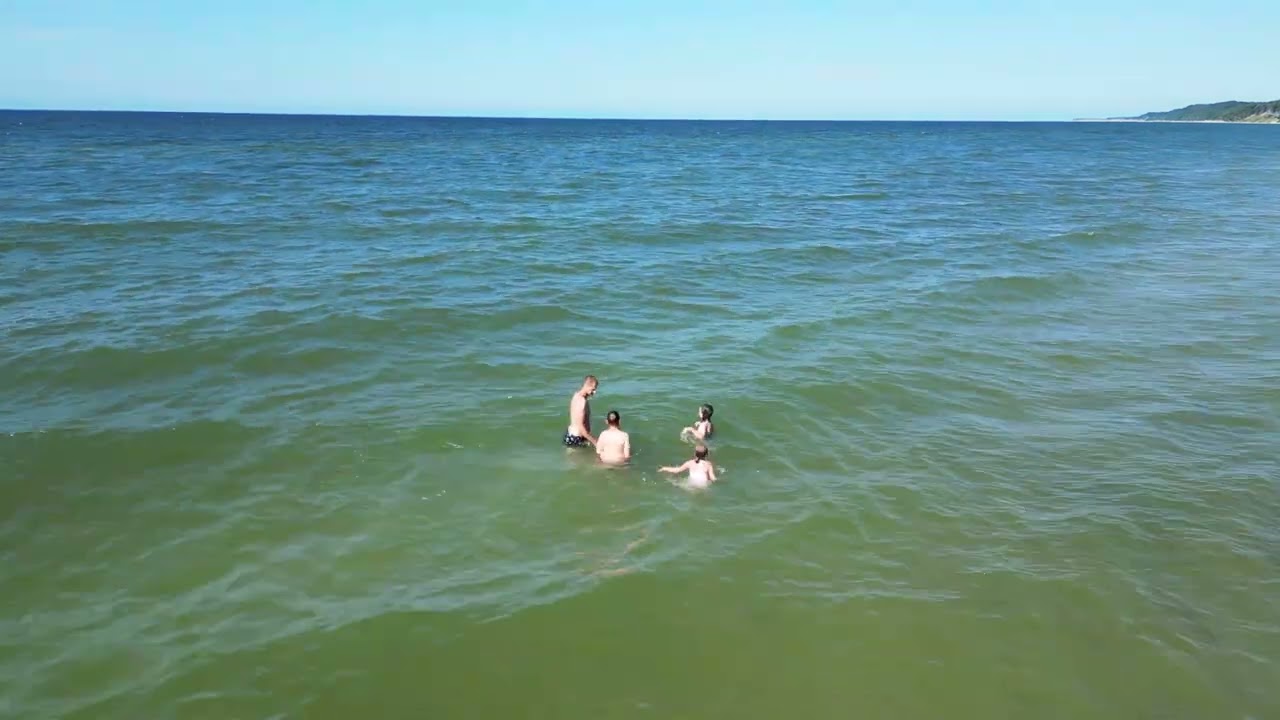 Plaża dron