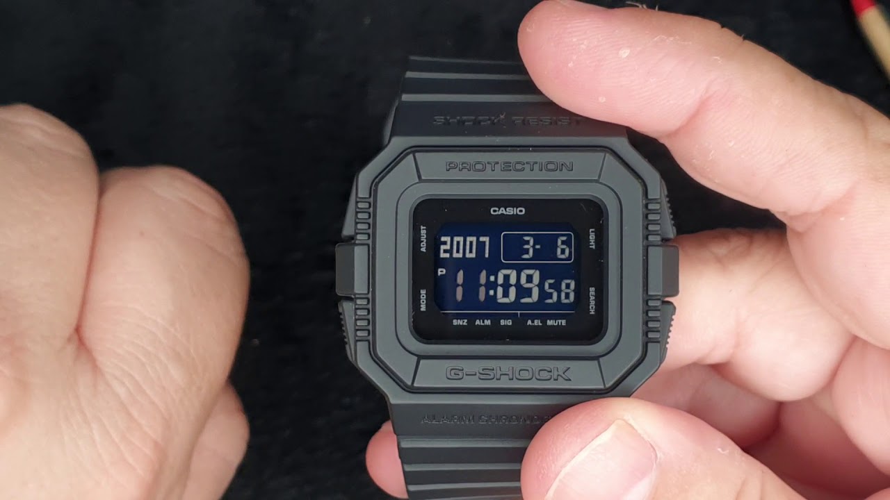 CASIO G-SHOCK DW-D5500BB