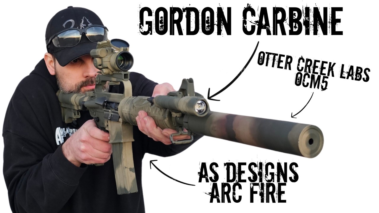 Клон карабина Gordon с системой пожаротушения AS Designs ARC Fire