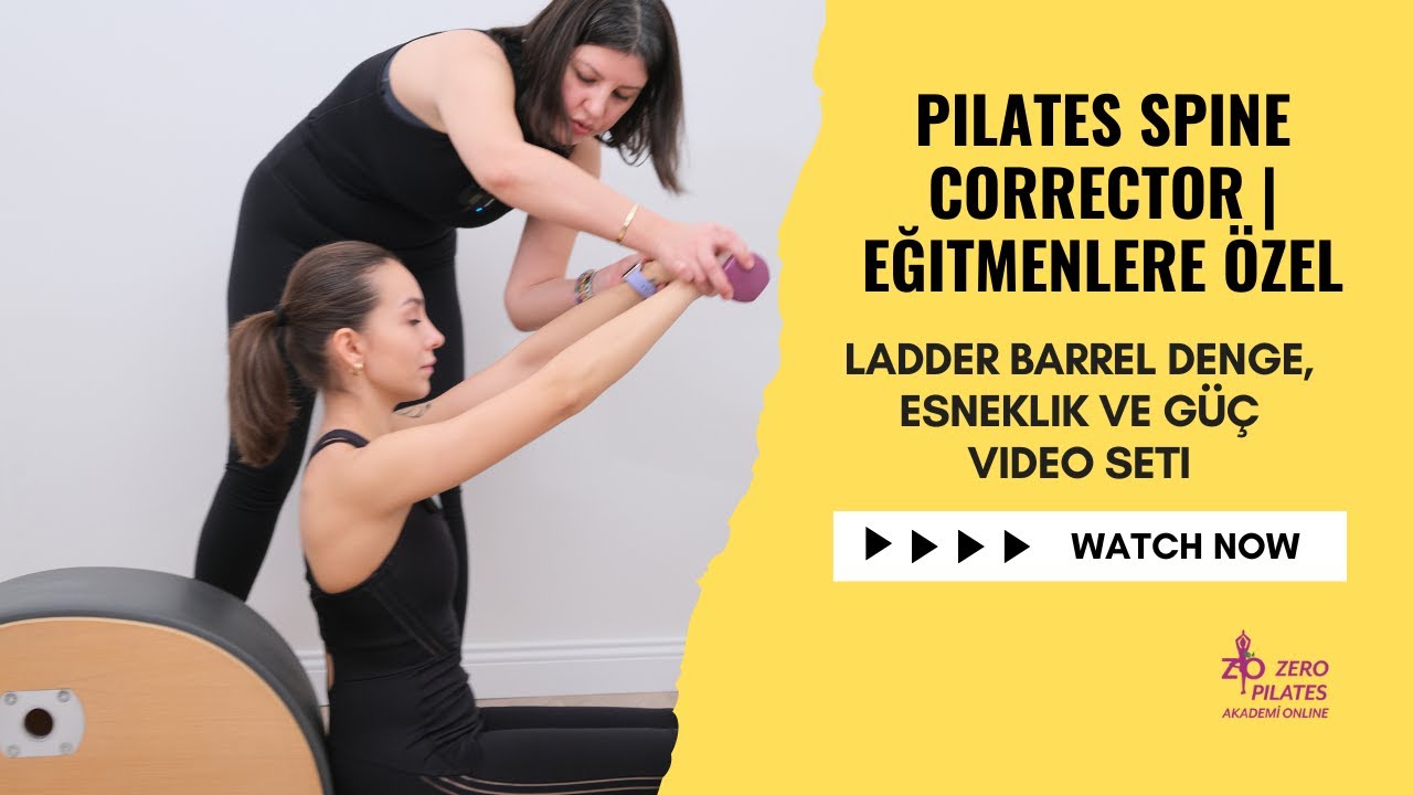 Pilates Spine Corrector | Eğitmenlere Özel – Esneklik, Denge ve Core Güçlendirme Video Seti