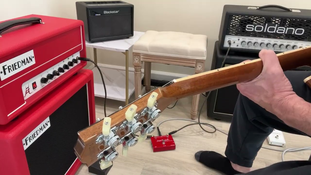 Soldano SLO-30 vs Friedman JEL-20 comparison Part 4 How well do they clean up using Gibson Les Paul?