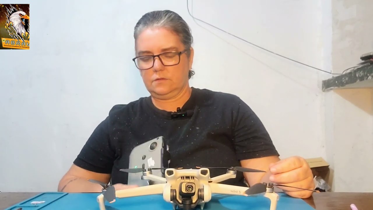 Manutenção e reparo: DJI mini 3 gimbal travado! 🛑 @-DRONEACAO #djibrasil #dji