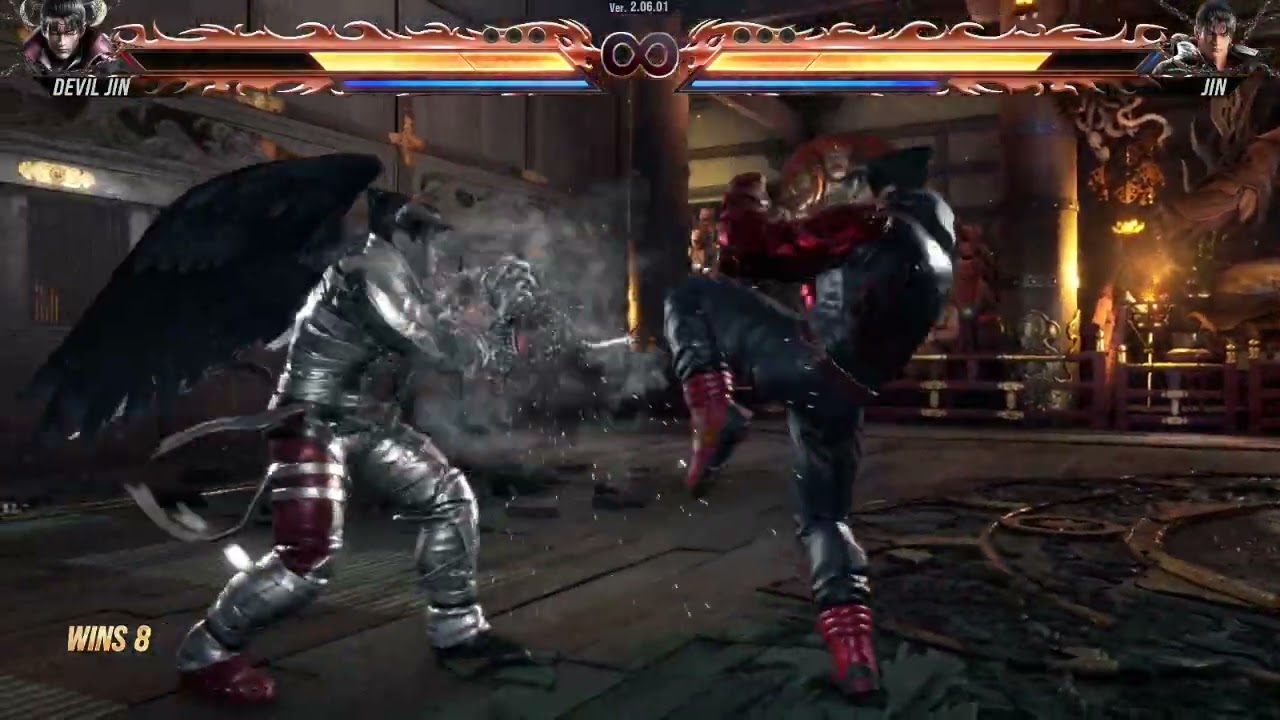 Tekken 8 Devil Jin VS Jin