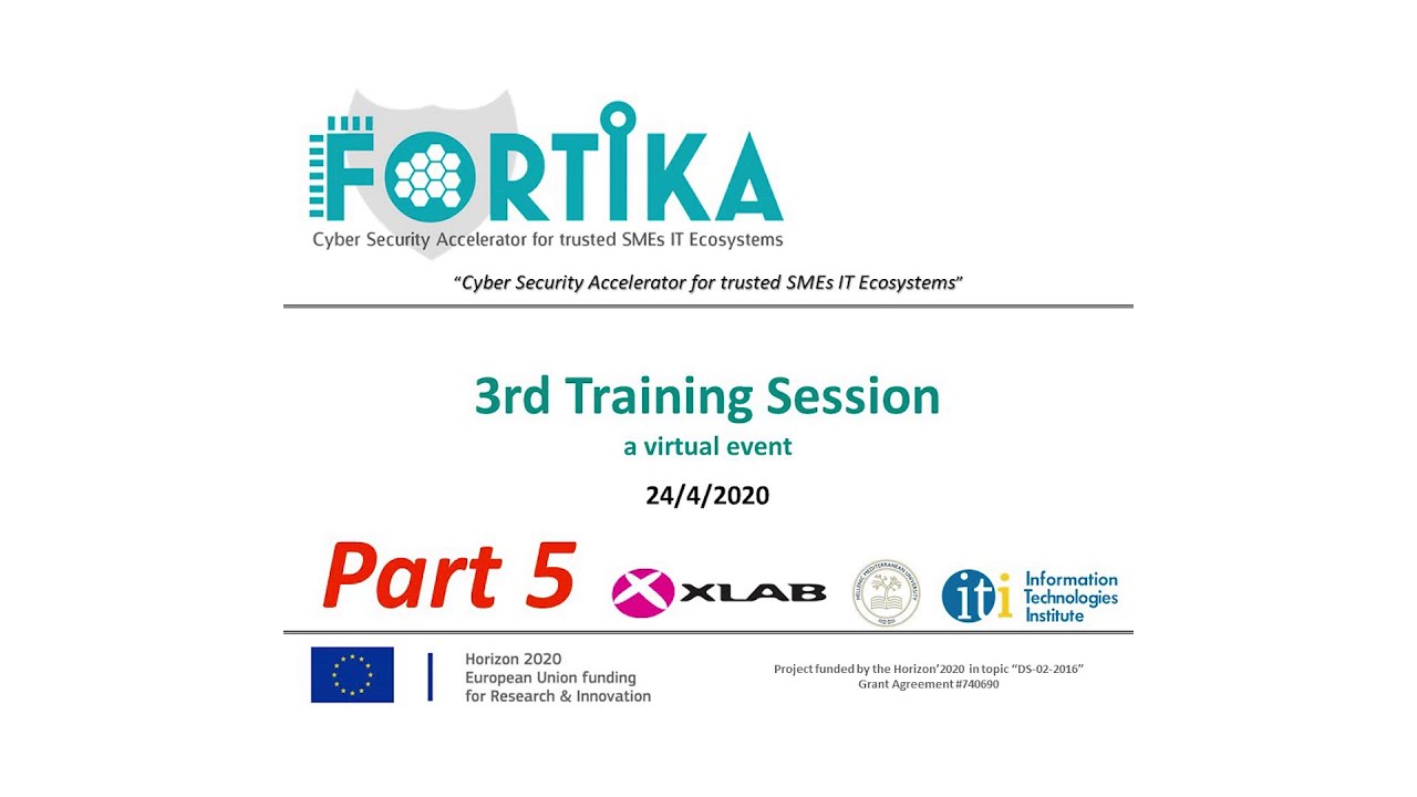The FORTIKA Marketplace of cyber security solutions - Live demonstration of the system