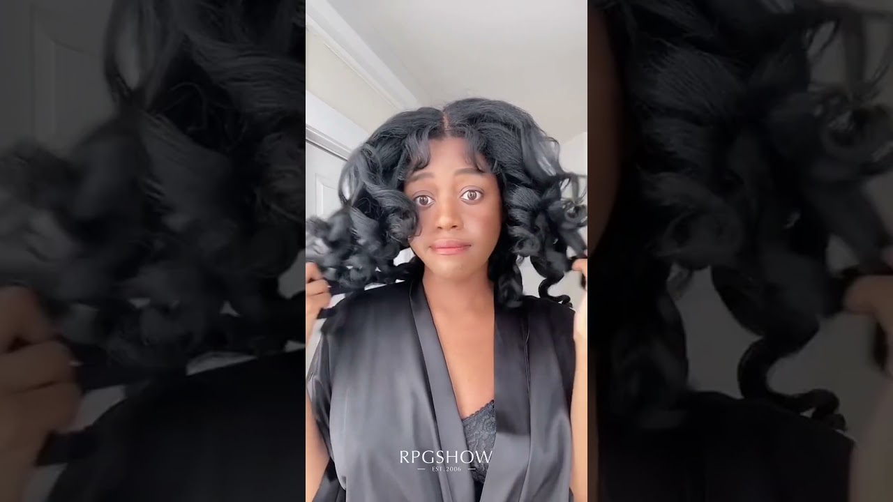 Kinky Straight Natural Hair Lace Front Wig丨BEYOU022丨RPGSHOW