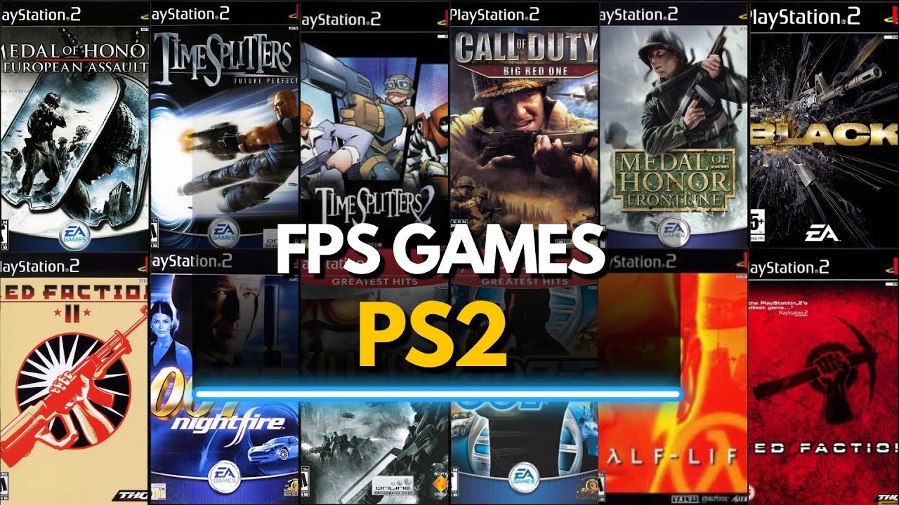 TOP 30 First-Person Shooter Games for PS2