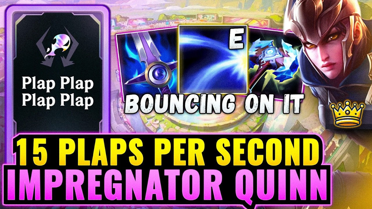 15 Plaps per SECOND: Omega Rare Impregnator Quinn Build | League Arena Gameplay