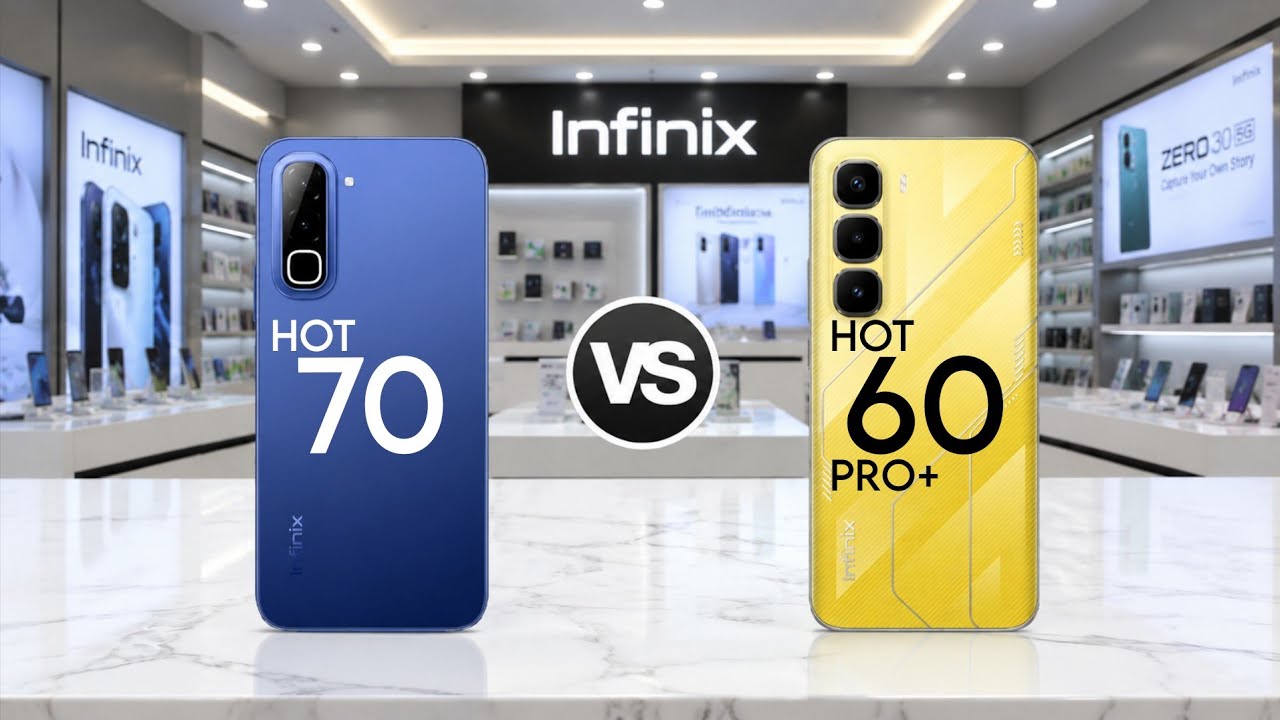 INFINIX HOT 70 vs INFINIX HOT 60 PRO PLUS