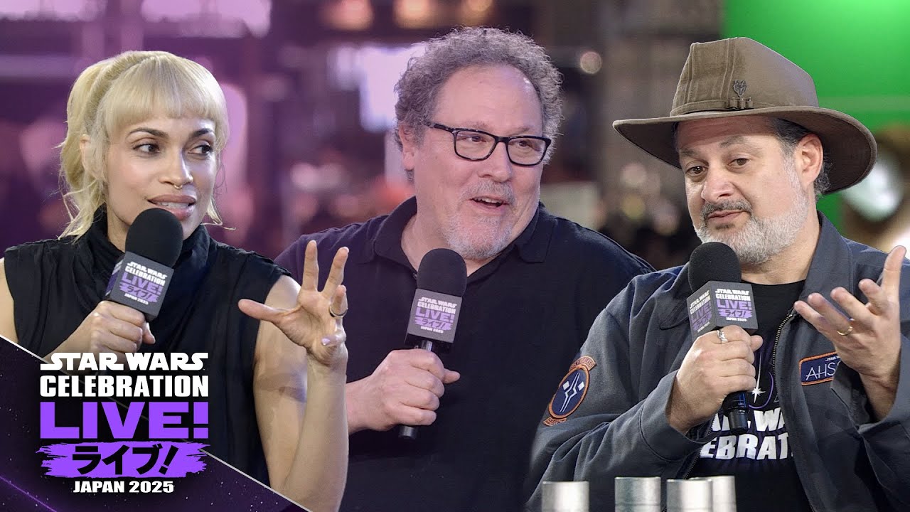 Rosario Dawson, Jon Favreau, and Dave Filoni | Star Wars Celebration LIVE! 2025