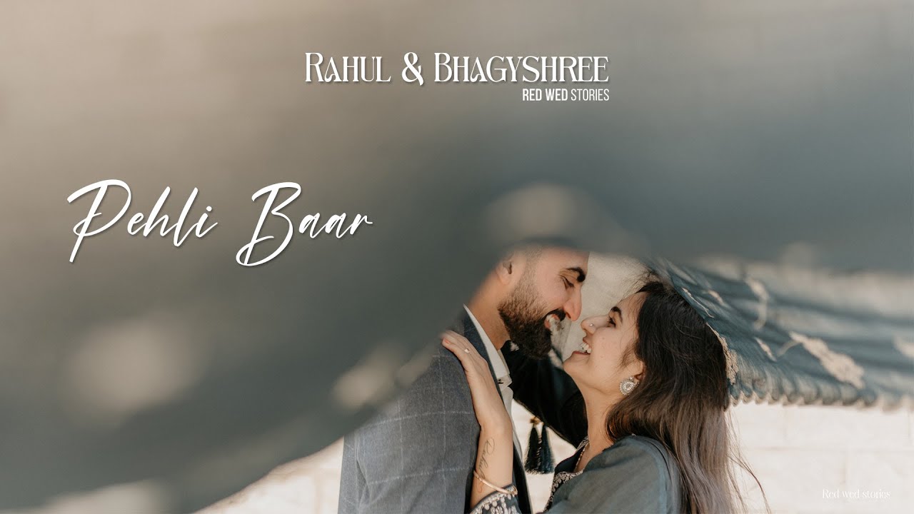 Pehli baar | Rahul ❤️ Bhagyshree | A Paris–Gujarat Love Symphony | Pre-Wedding Song |Red Wed Stories