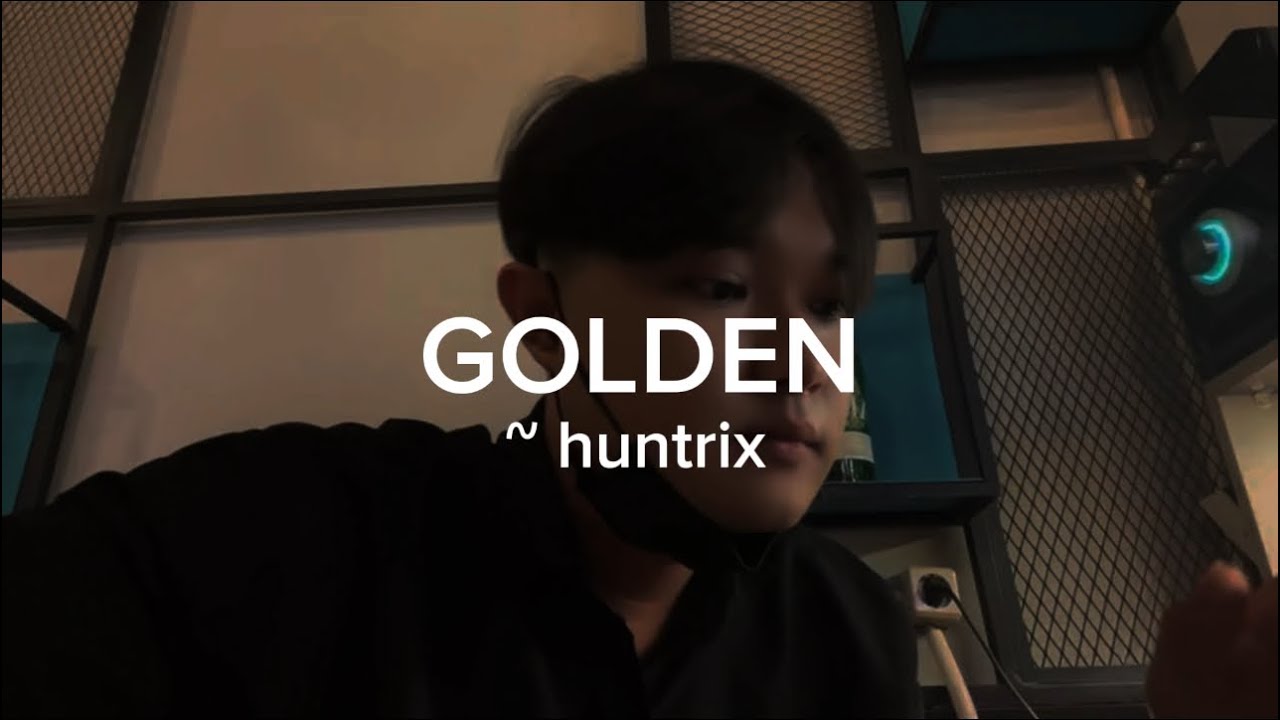 LIRIK DUGONG ( SUPER EASY LYRIC ) GOLDEN - HUNTRIX