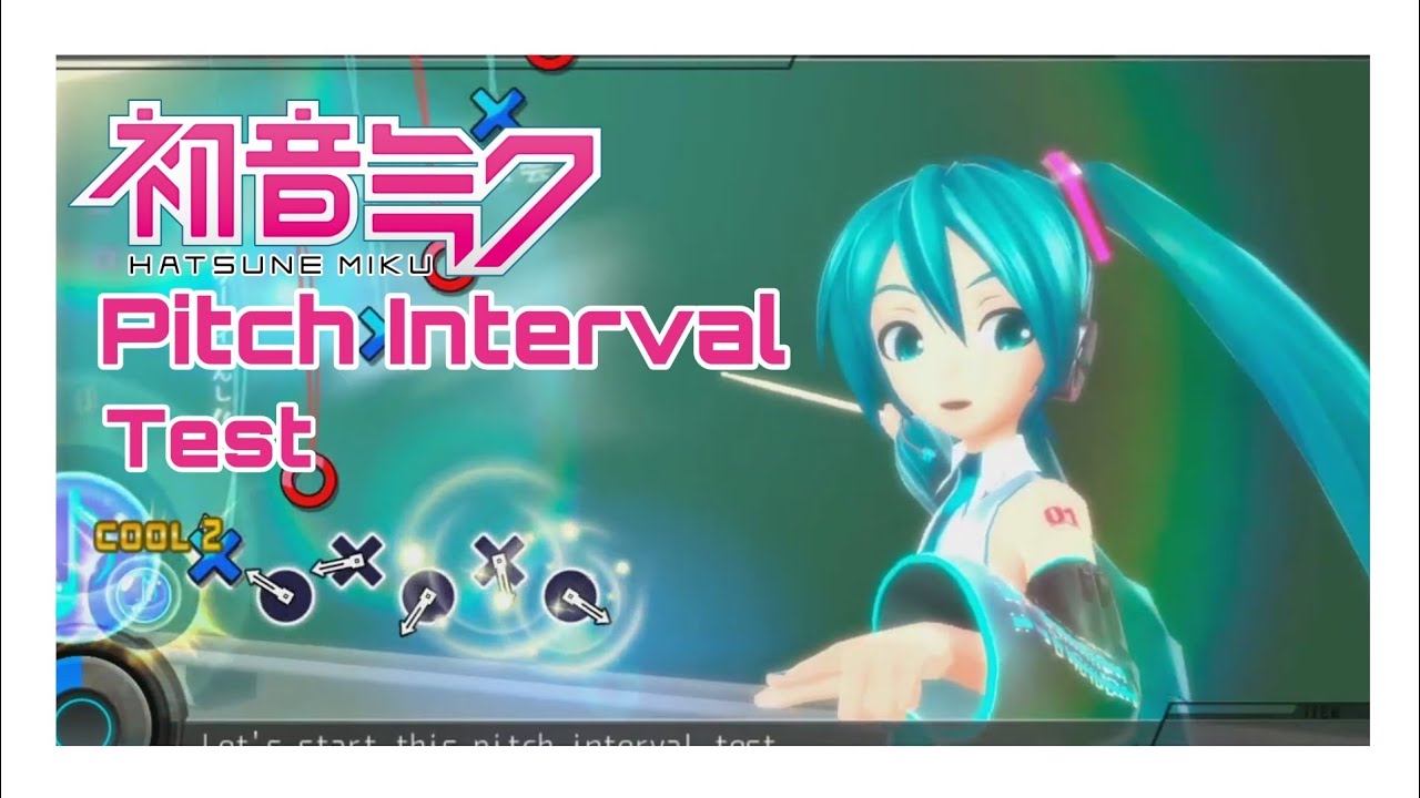 Hatsune Miku's Pitch Interval Test | Project Diva F2nd Edit [ENG/JP 9★ PERFECT]