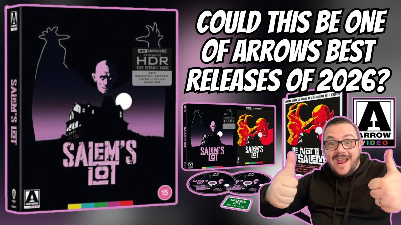Salem&rsquo;s Lot 4K Limited Edition | Arrow Video | Unboxing & Review | The Best Arrow Release of 2026?