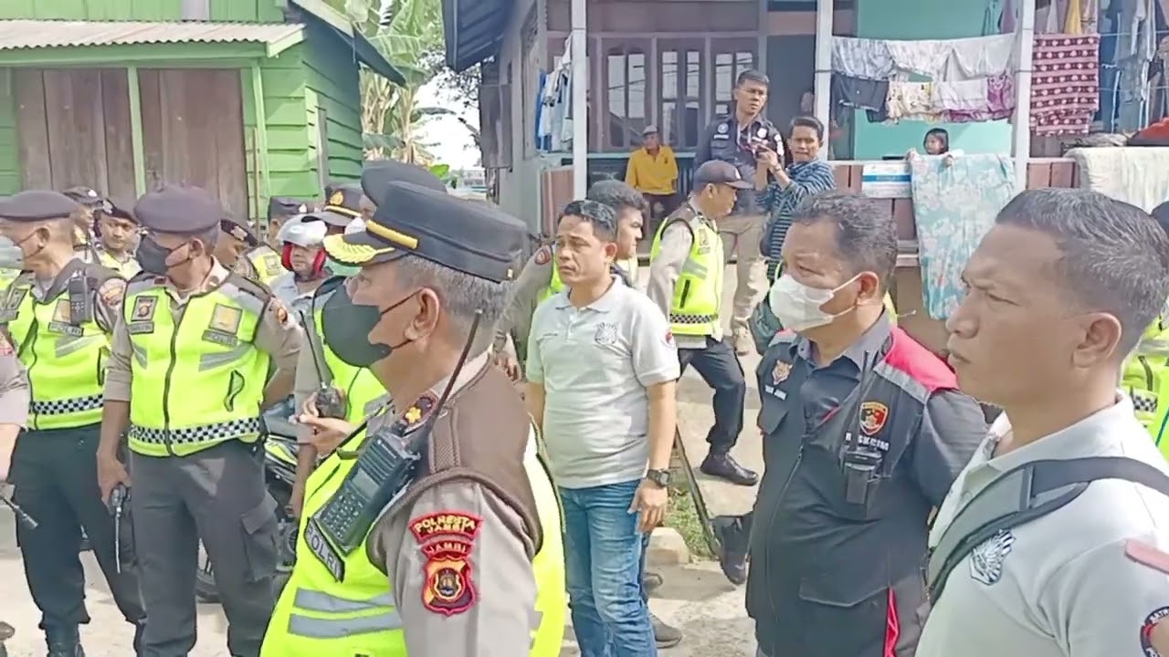 Eks Kampung Narkoba Pulau Pandan Digerebek Polda Dan Polresta Jambi