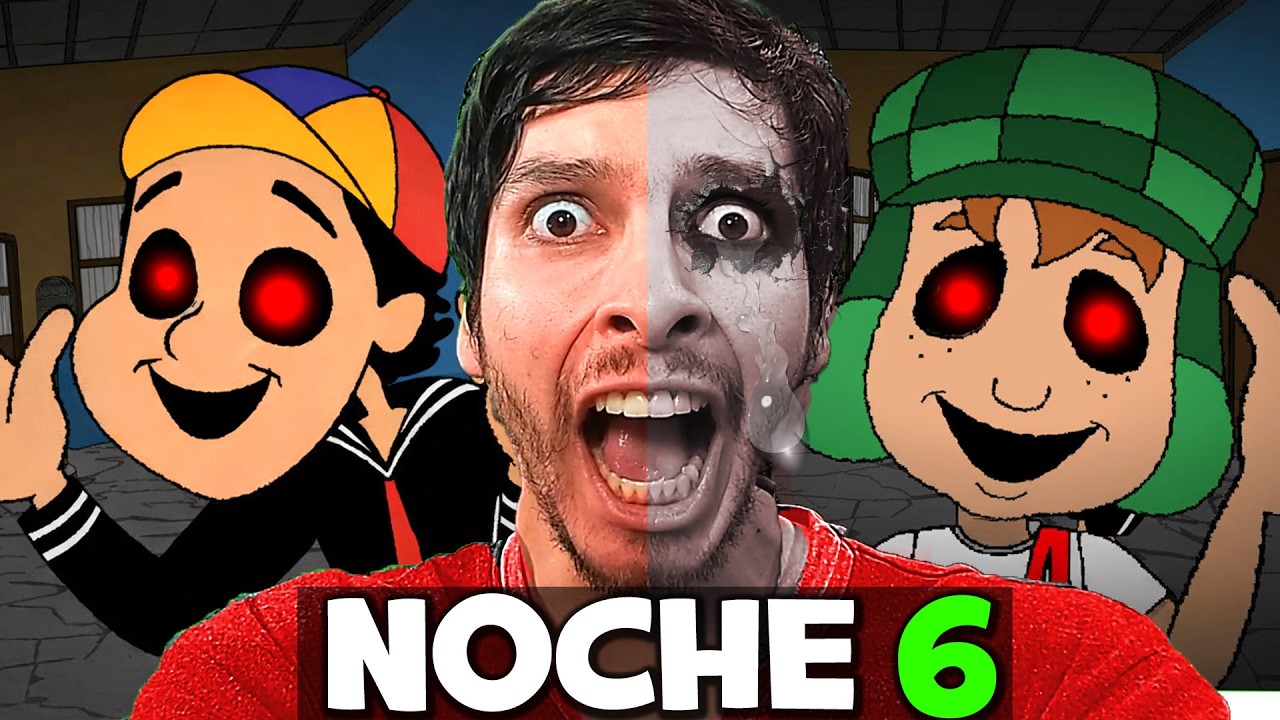 LA NOCHE 6 EN LA VECINDAD DEL CHAVO ES IMPOSIBLE... (CHAVES NIGHTMARES HORROR GAME)