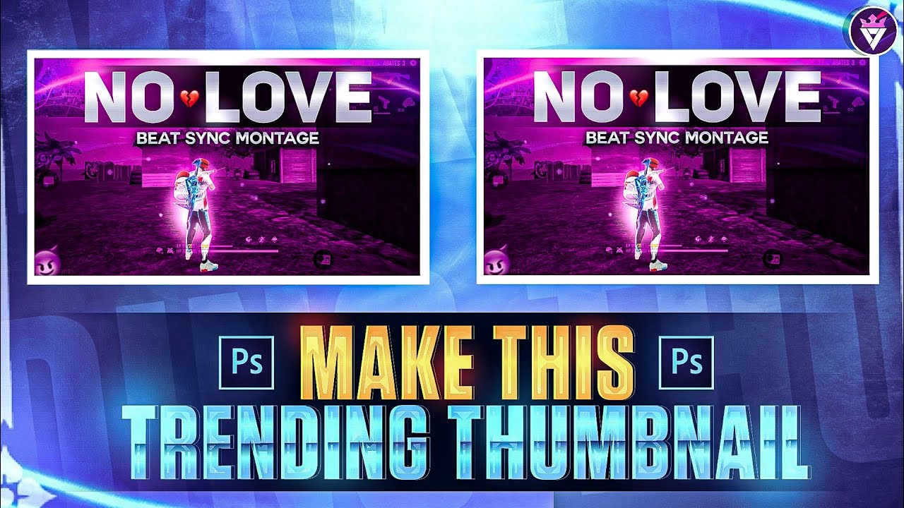 How To Make Trending Beat Sync Montage Thumbnail | Beat Sync Montage Thumbnail Kaise Banaye