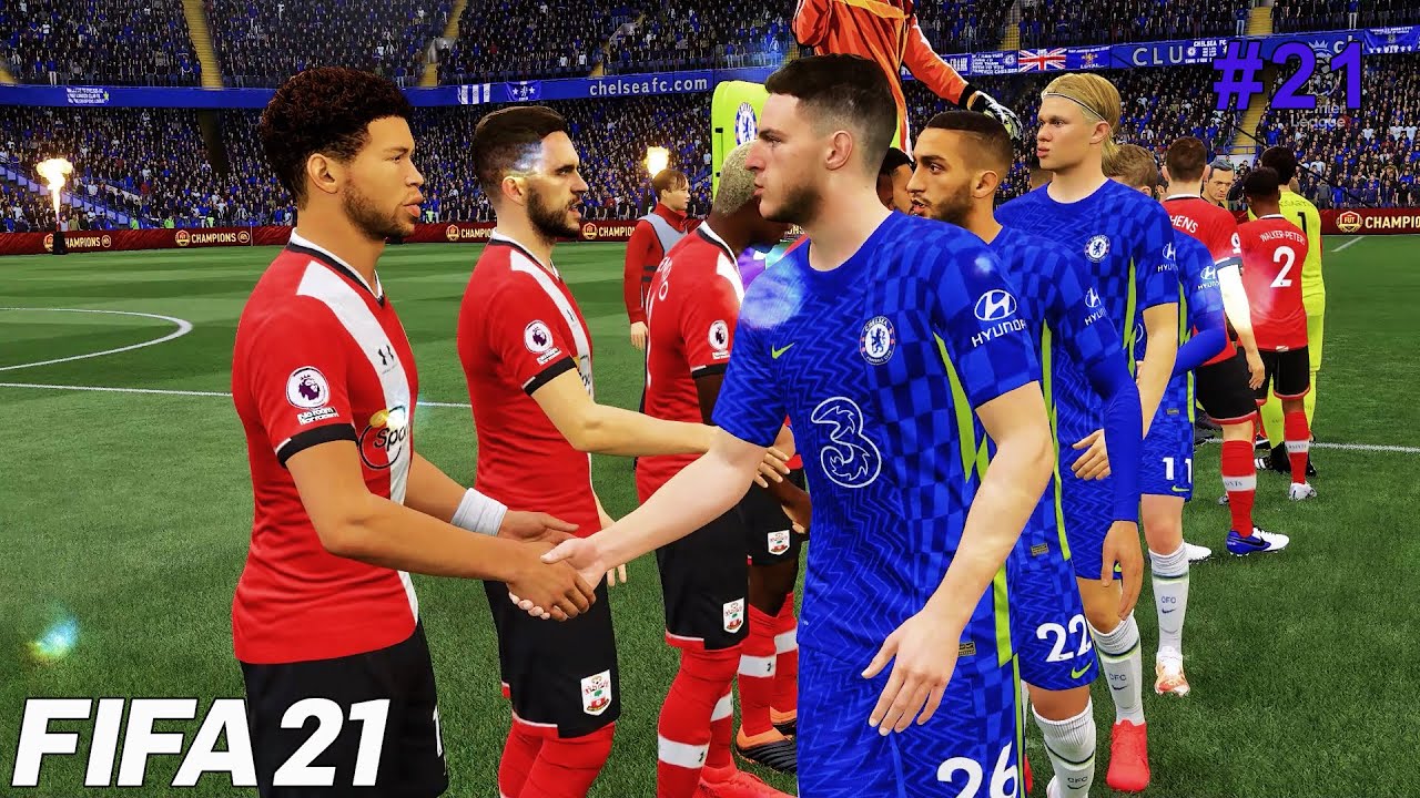 FIFA 21 - Chelsea Career Mode #21 vs Southampton - Premier League 2021/2022