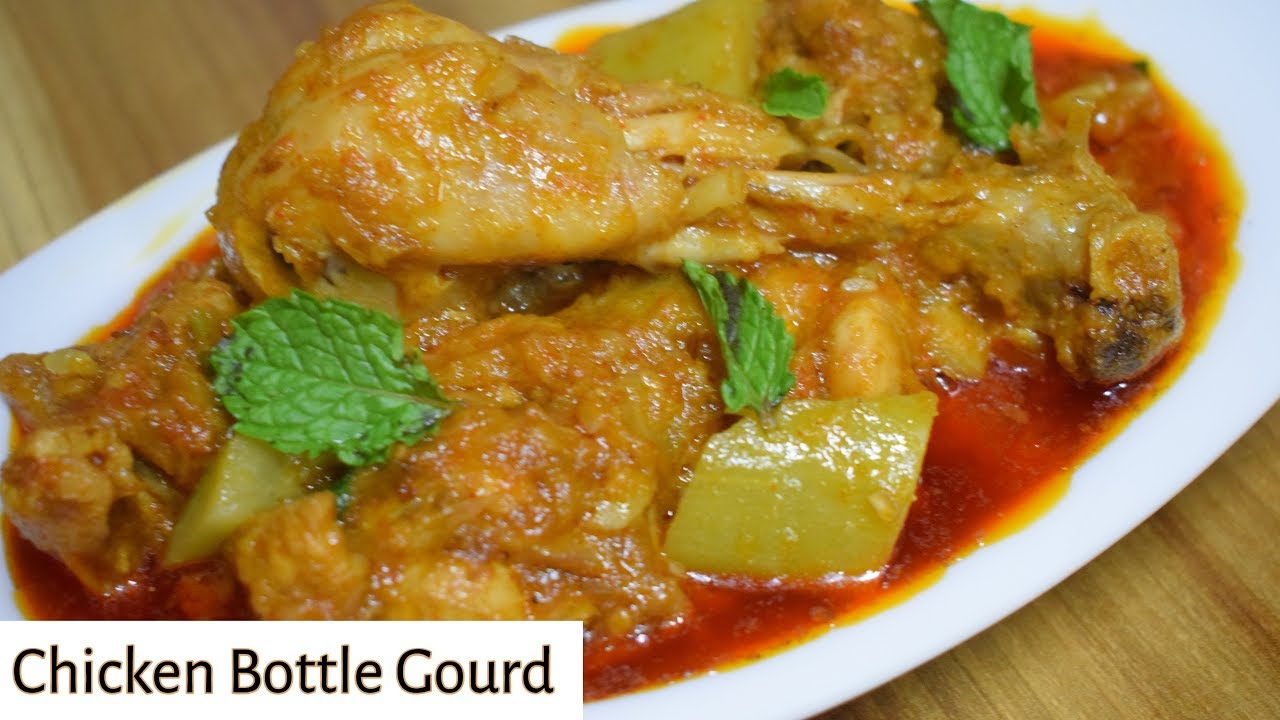 Chicken Ghiya Gosht | Chicken With Bottle Gourd | Tasty & Easy Recipe