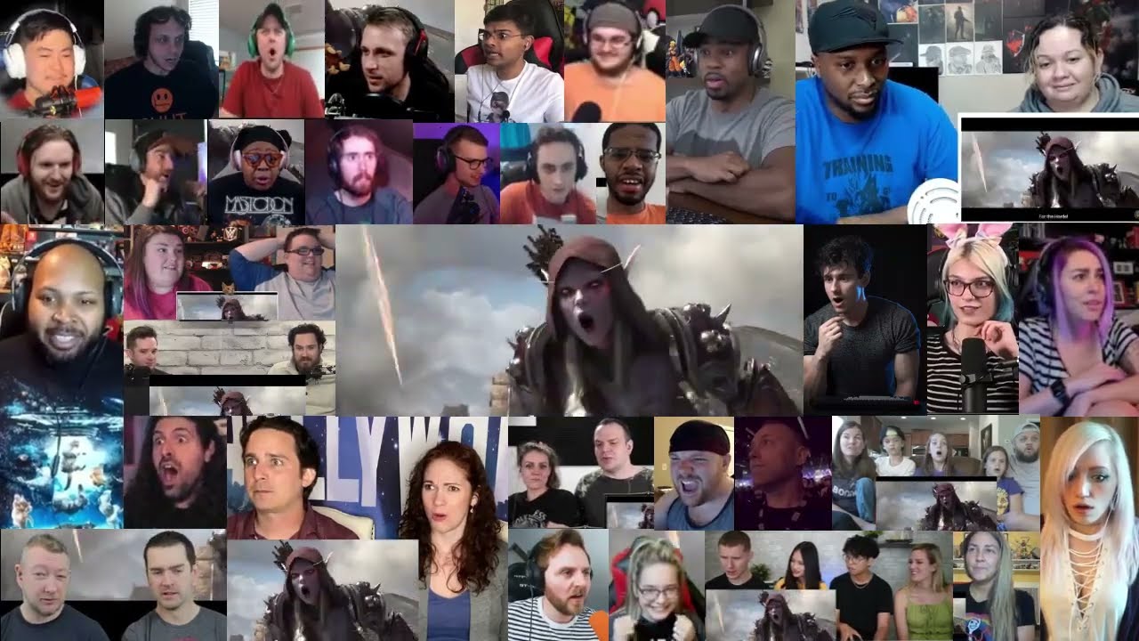 World of Warcraft Battle for Azeroth Cinematic Trailer Reaction Mashup