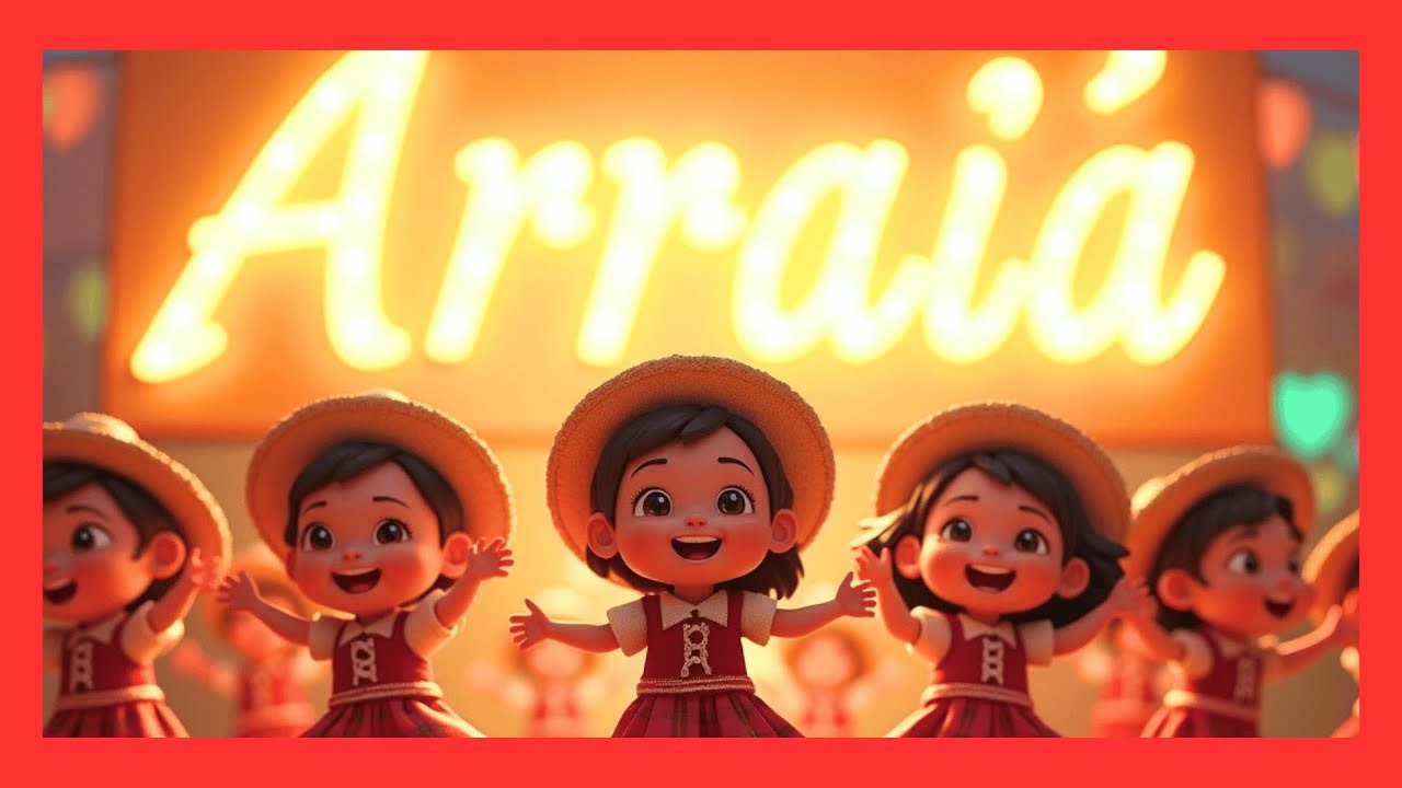 Festa Junina Infantil – Músicas Animadas para Crianças Dançarem Muito!  (músicas infantis)