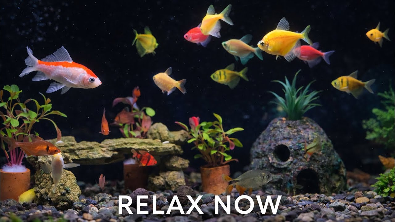 This Aquarium Will Instantly Relax Your Mind 🐠✨ | Stress Relief Fish Tank