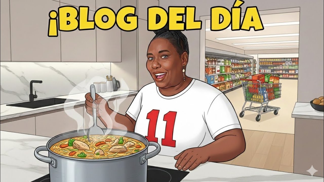 DE COMPRAS Y MENU DEL DIA 