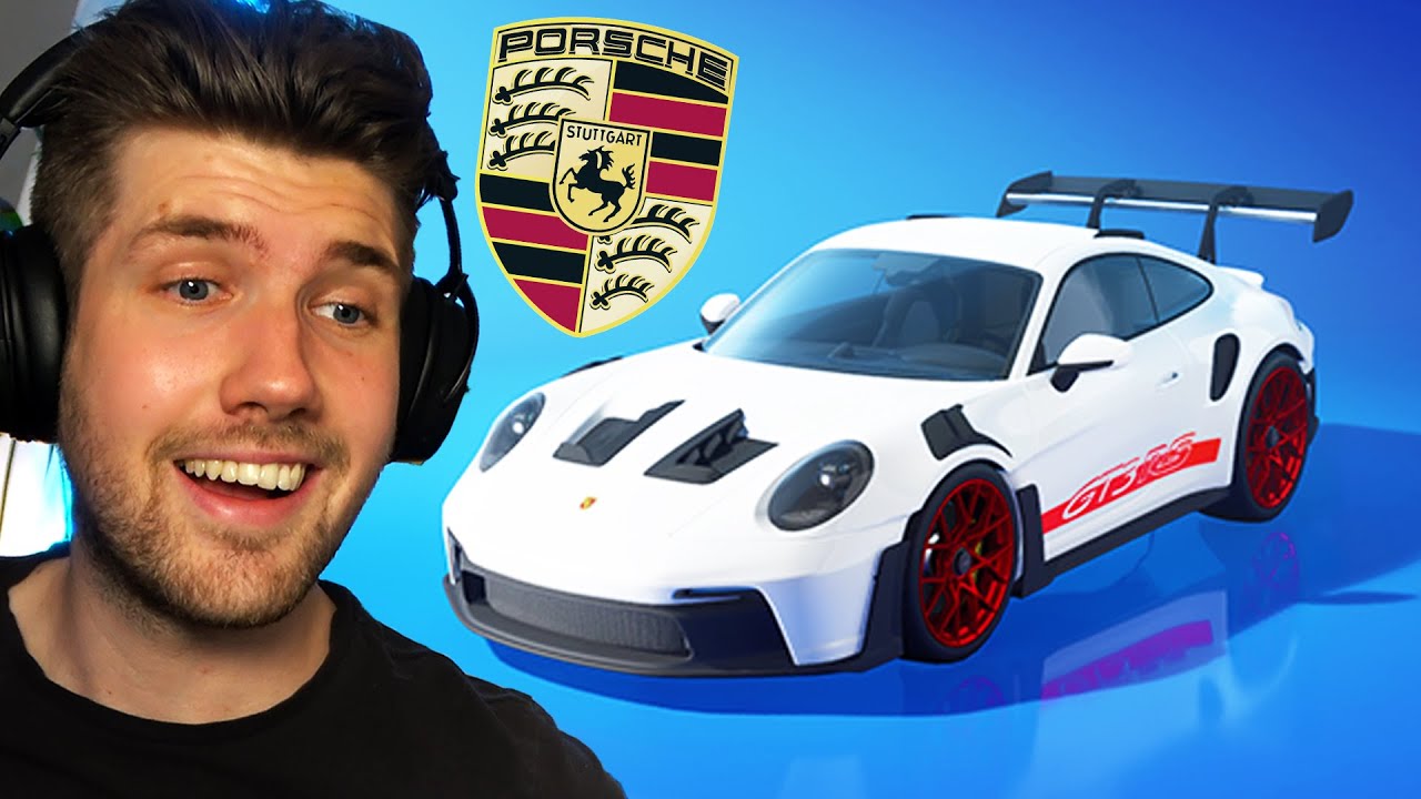 KÖPER RIKTIGA PORSCHE GT3 RS I FORTNITE FÖR $3000 V-BUCKS