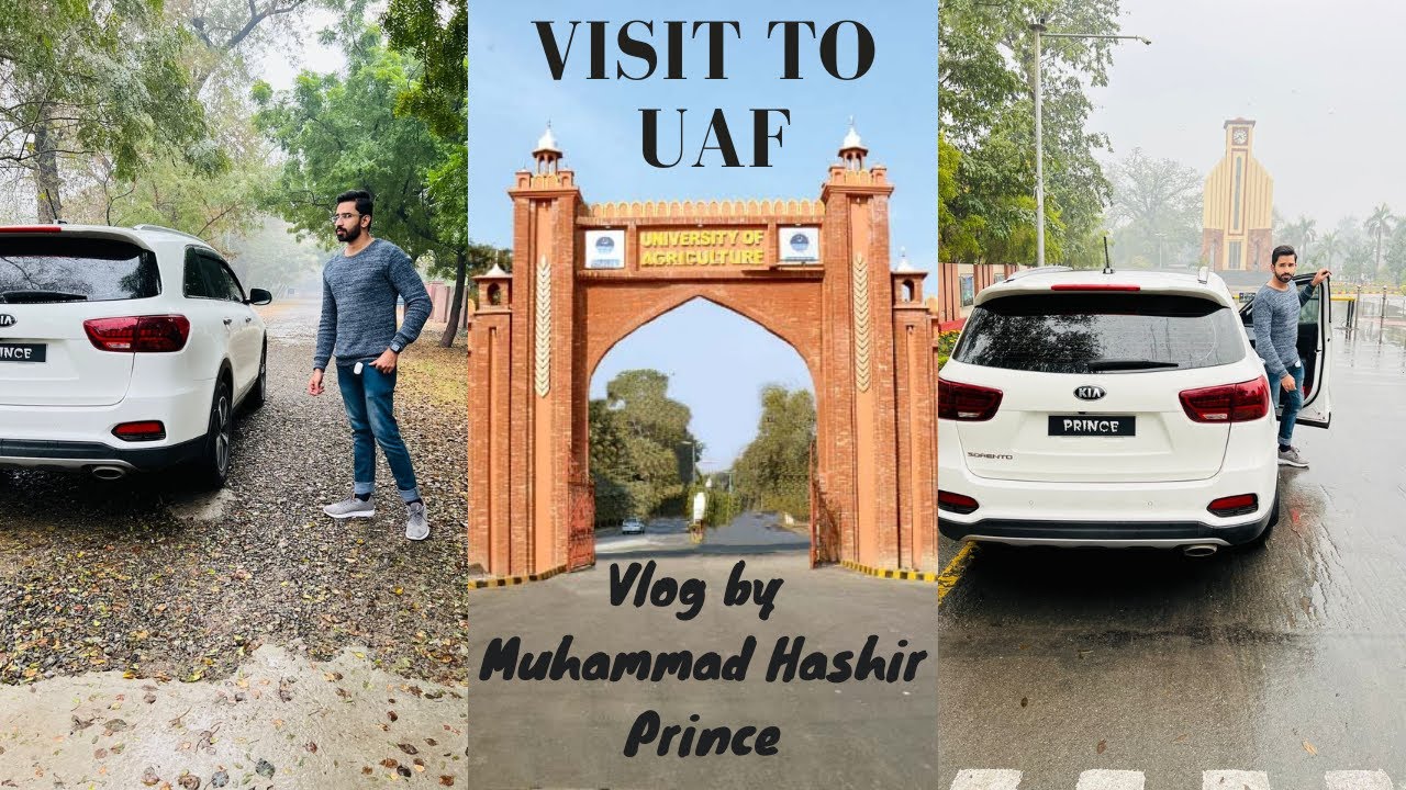 Detail visit to Agricultural University Faisalabad Pakistan | UAF | V-log by Muhammad Hashir Prince