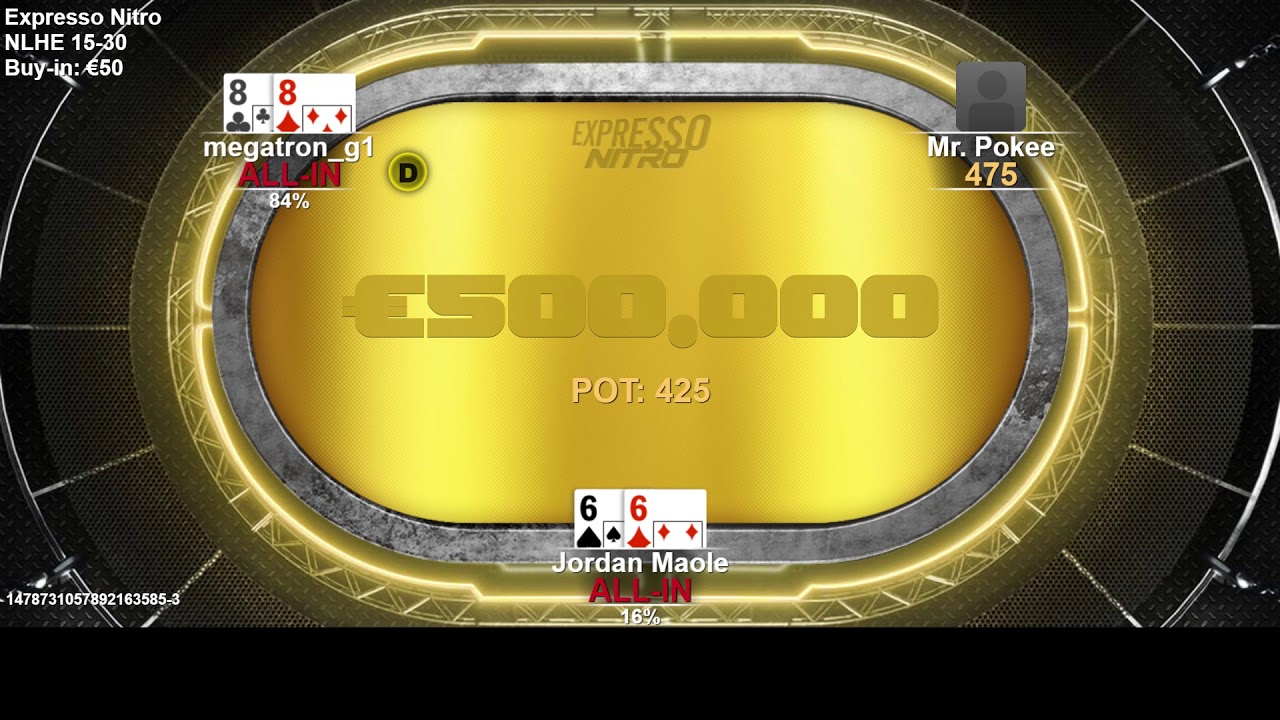 Jackpot Winamax Expresso Nitro 500,000&euro; [05/04/2020]