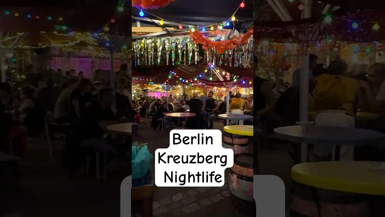 🌙 Kreuzberg Berlin Night Walk | Nightlife & Streets of Berlin 2025