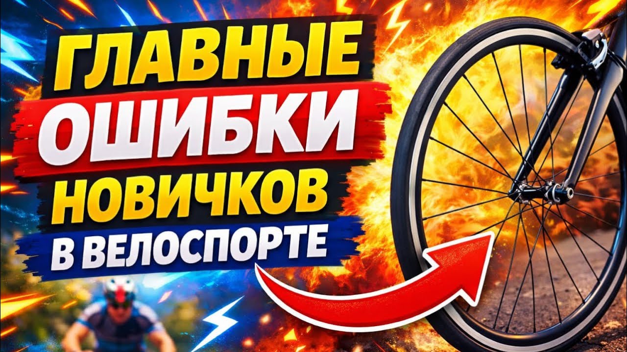 ОШИБКИ новичков в ВЕЛОСПОРТЕ ВЛАДИМИР РАДЖАПОВ