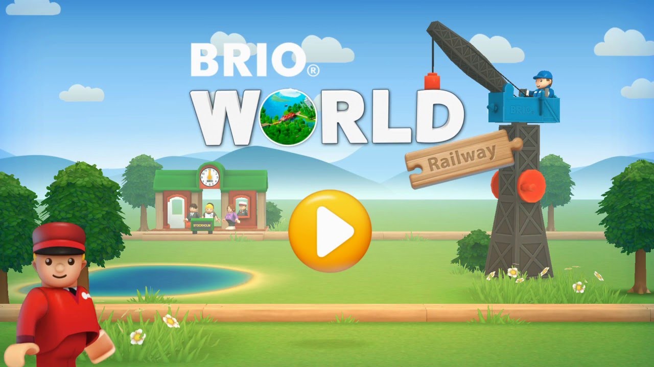 LASTENOHJELMIA SUOMEKSI - Brio World Railway peli