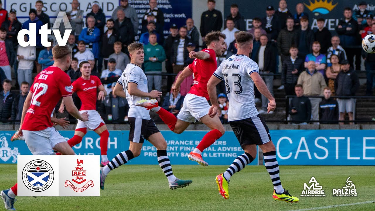 Ayr United vs Airdrieonians, 09 08 24