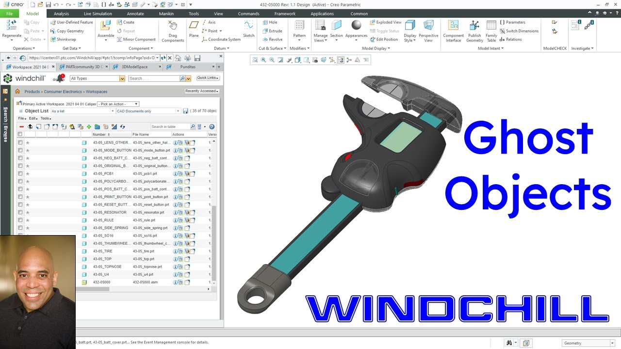 PTC Windchill PDMLink - Ghost Objects | CAD Data Management