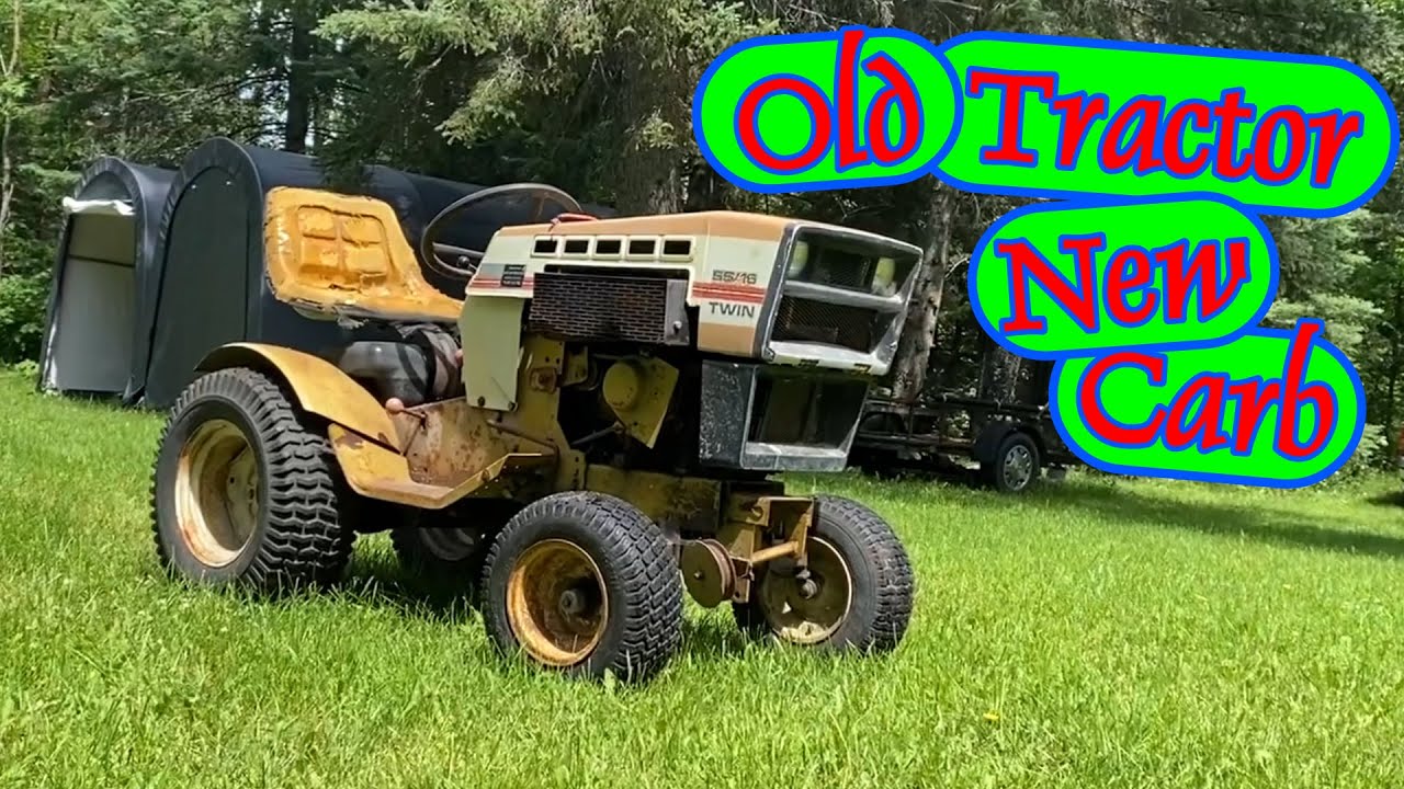 1979 Sears/Onan Yard Tractor is back! and gets a different Carburetor
