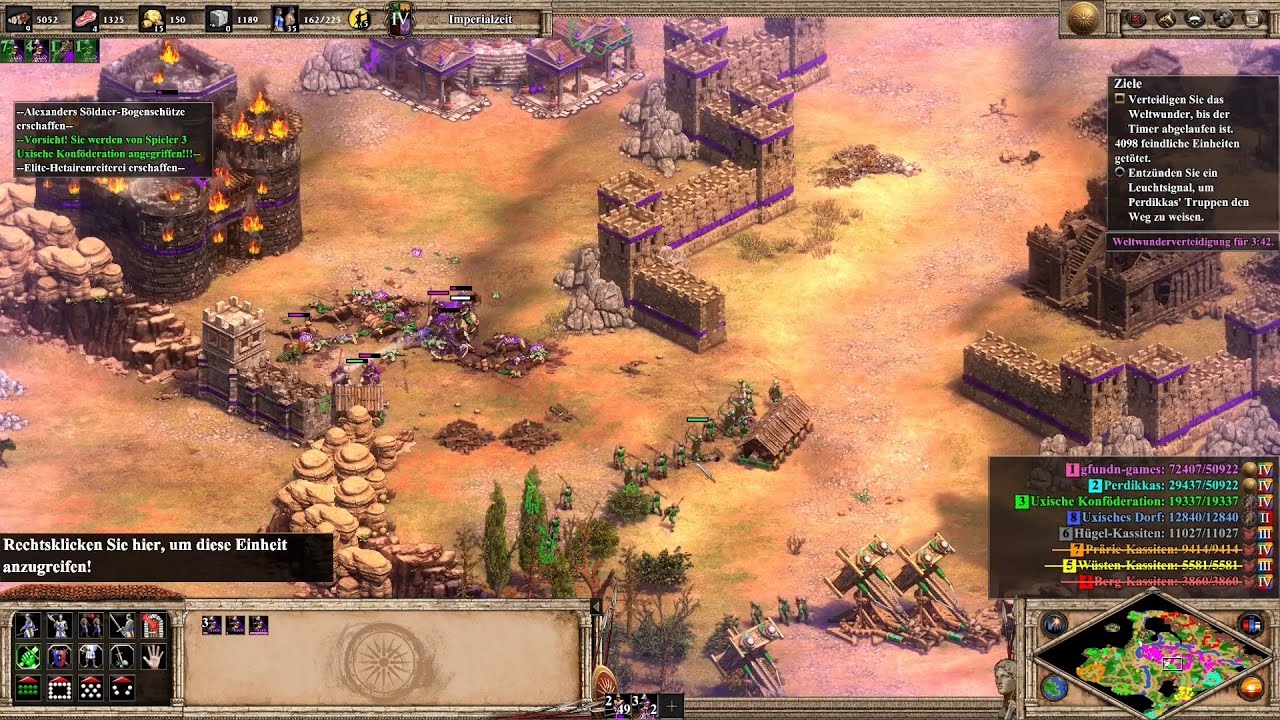 Makedonen, haltet die Stellung! - Let's Play AoE 2: Alexander M18: Zorn * Part 56