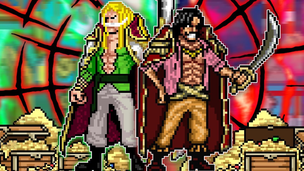 GOL D. ROGER E BARBA BRANCA PRIME! OS PIRATAS MAIS FORTES DE ONE PIECE EM SEUS AUGES NO MUGEN